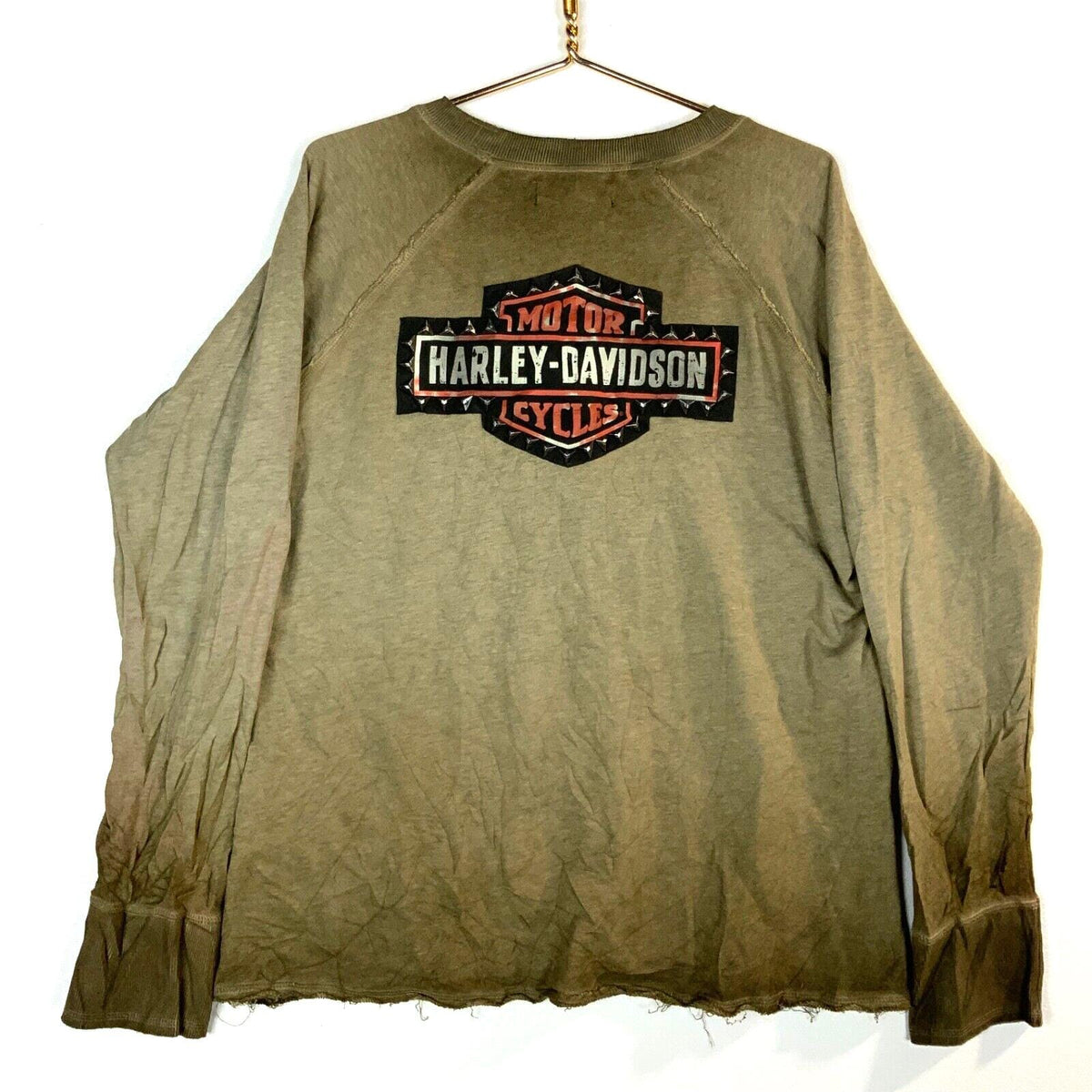 Harley Davidson Womens Sweatshirt Crewneck 2XL Brown NWT Motorcycle Sweatshirt – Premium Graphic · Perfect For Daily Wear