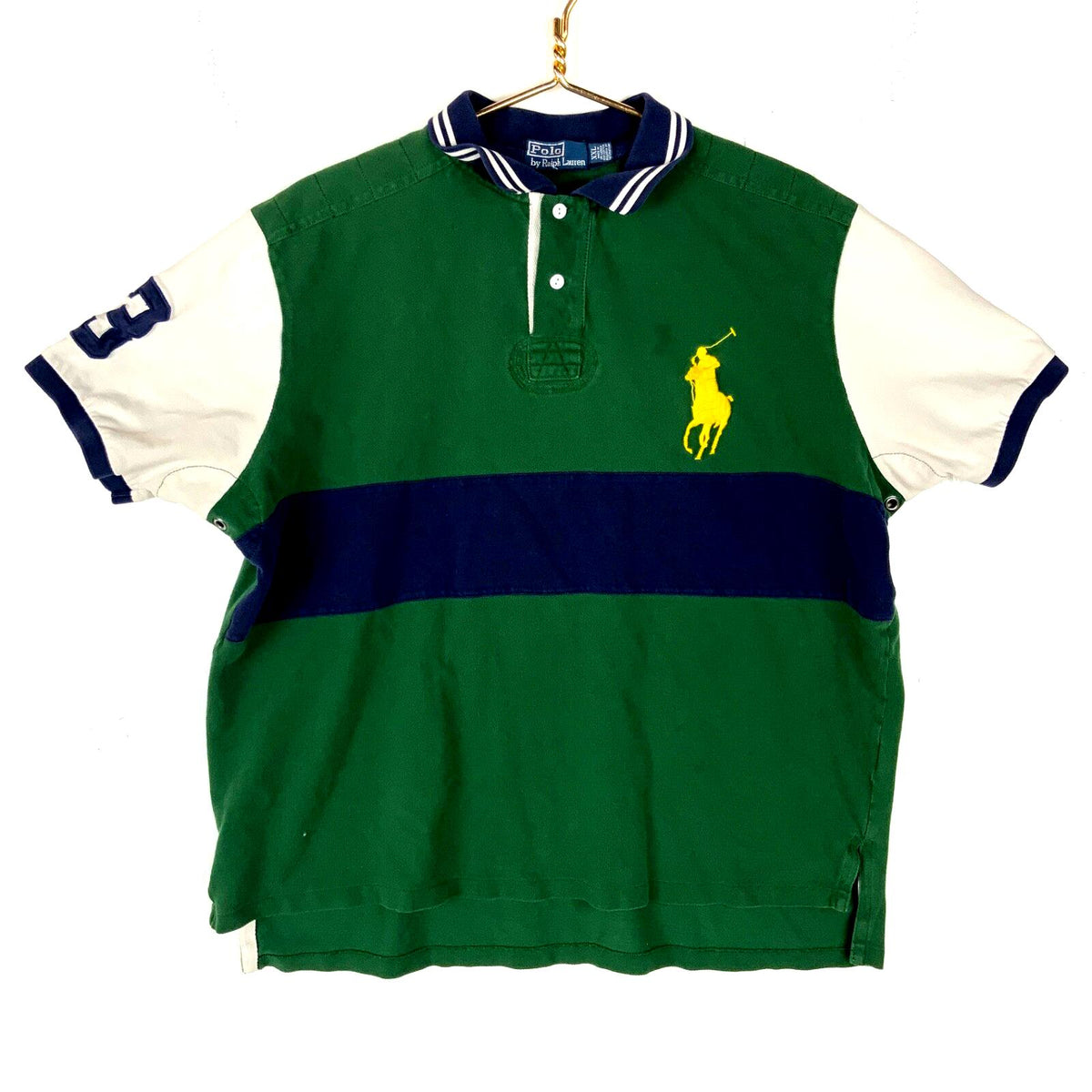 Vintage Polo Ralph Lauren Polo Collar Shirt Size 2XL Green Graphic Tee – Easygoing Wear · Must-Have Style