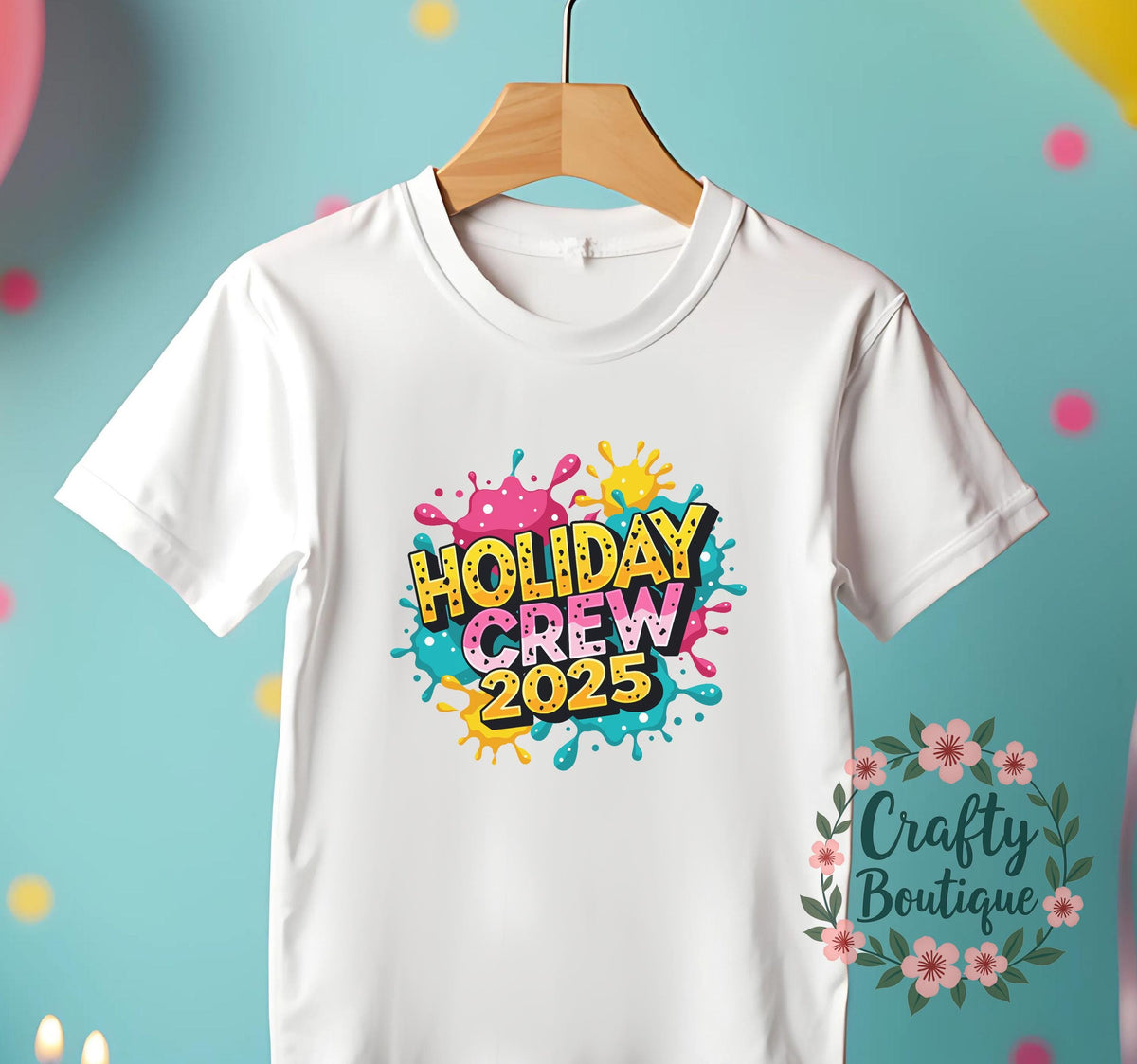 Holiday Crew 2025 T Shirt Matching Vacation Tshirts Holiday Top Family Trip Matching Tshirts Kids Holiday Outfit Summer Tee 1306 Graphic Tee – Cozy Vibes · Must-Have Style
