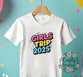 Girls Trip 2025 T Shirt Matching Girls Tshirts Holiday Top Family Trip Matching Tshirts Kids Holiday Outfit Summer Tee 1313 Graphic Tee – Everyday Comfort · High-Quality Print