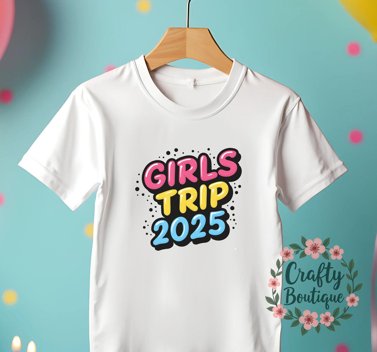 Girls Trip 2025 T Shirt Matching Girls Tshirts Holiday Top Family Trip Matching Tshirts Kids Holiday Outfit Summer Tee 1313 Graphic Tee – Everyday Comfort · High-Quality Print