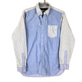 Polo Ralph Lauren Shirt Size Medium Blue Long Sleeve Button Up Striped Graphic Tee – Cozy Vibes · Great Gift For Fans
