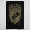 US Army PSYOP Flag ONE SIDED Wall Flag Graphic Tee – Bold Style · High-Quality Print