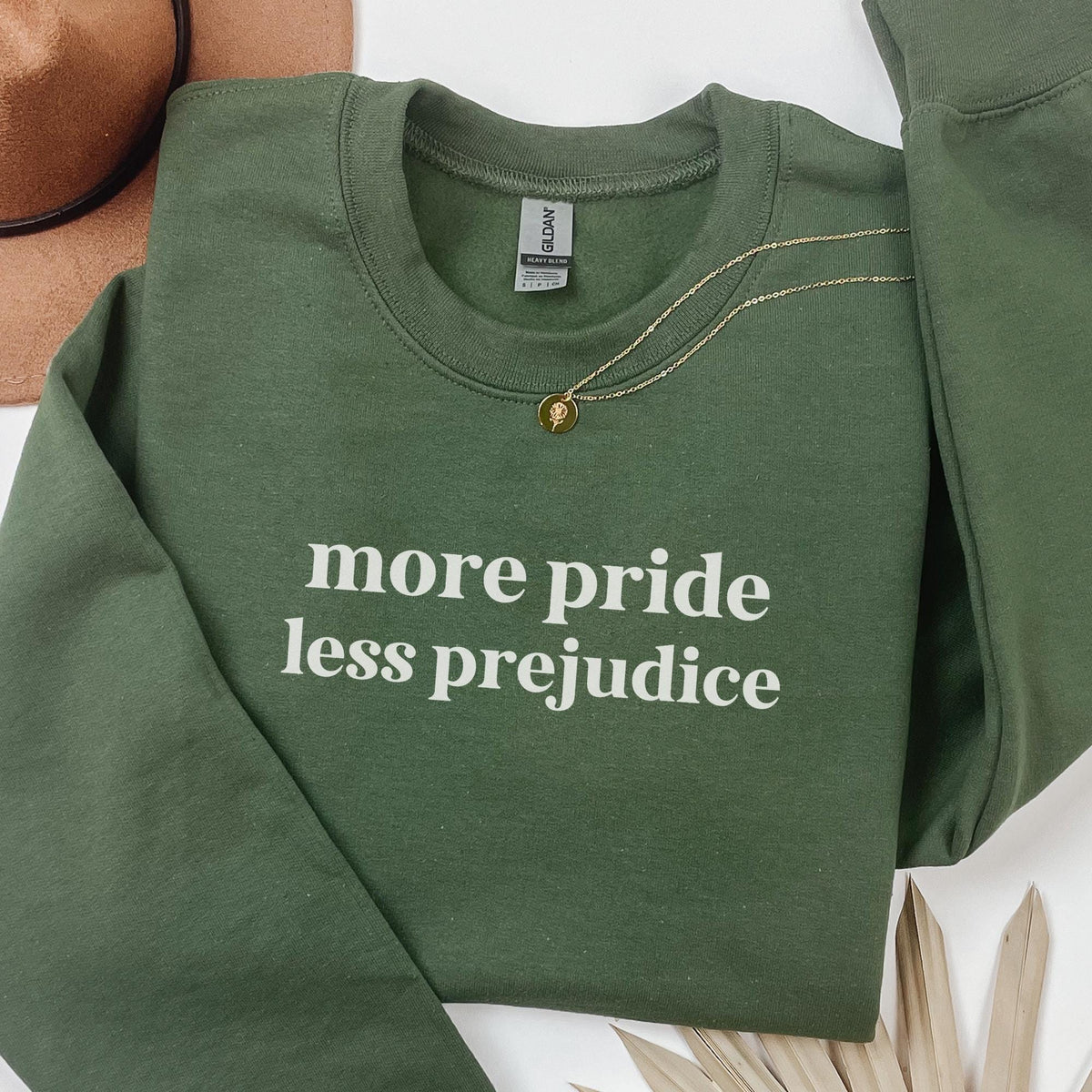 Pride and Prejudice LGBTQ Sweatshirt Book Lover Cute Bookish Equal Rights Shirt Classic Literature Reader Cute Jane Austen Crewneck Sweatshirt – Cozy Vibes · Trending Graphic Apparel
