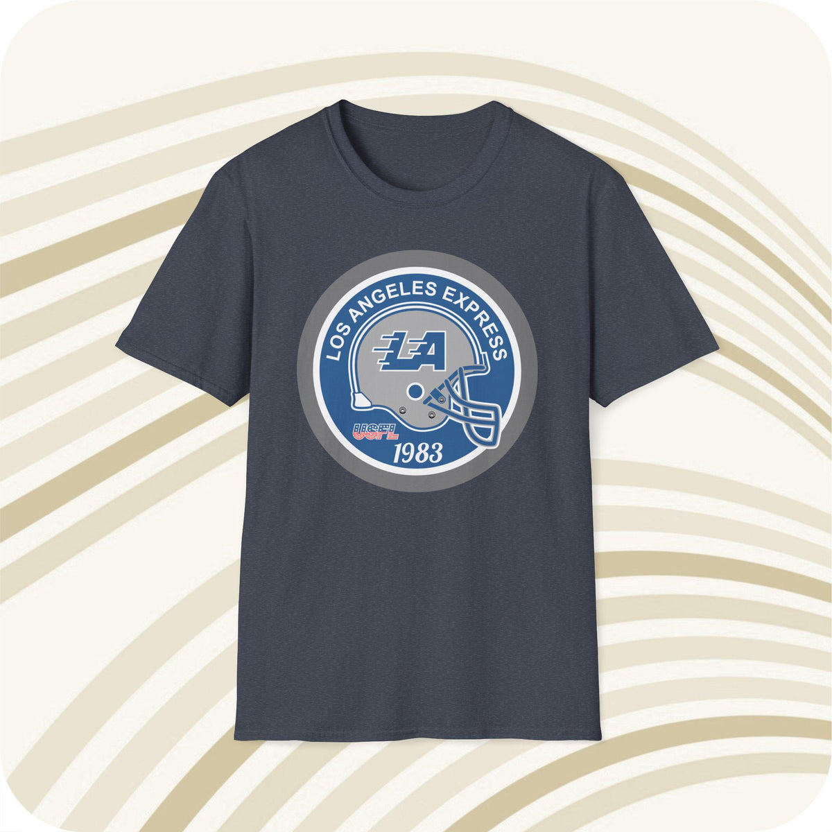 Throwbackmax Los Angeles Express 1983 USFL Football Classic Cut T Shirt Vintage Sports Tee Retro Football Apparel Graphic Tee – Easygoing Wear · Must-Have Style
