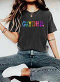GAYDHD Funny LGBTQ Shirt Pride month T shirt Pride Month Gift Rainbow Gay Shirt Equal Rights Shirt LGBTQ Ally Shirt Pride Unisex Tee Graphic Tee – Cozy Vibes · Great Gift For Fans