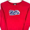 Vintage Y2K Hottie Long Sleeve Shirt Women39s Medium Red Graphic Tee – Everyday Comfort · Must-Have Style