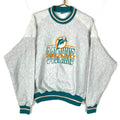Vintage Miami Dolphins Sweatshirt XL Gray Ringer Made In Usa Nfl The Game 90s Sweatshirt – Warm & Stylish · Top Pick For Any Outfit