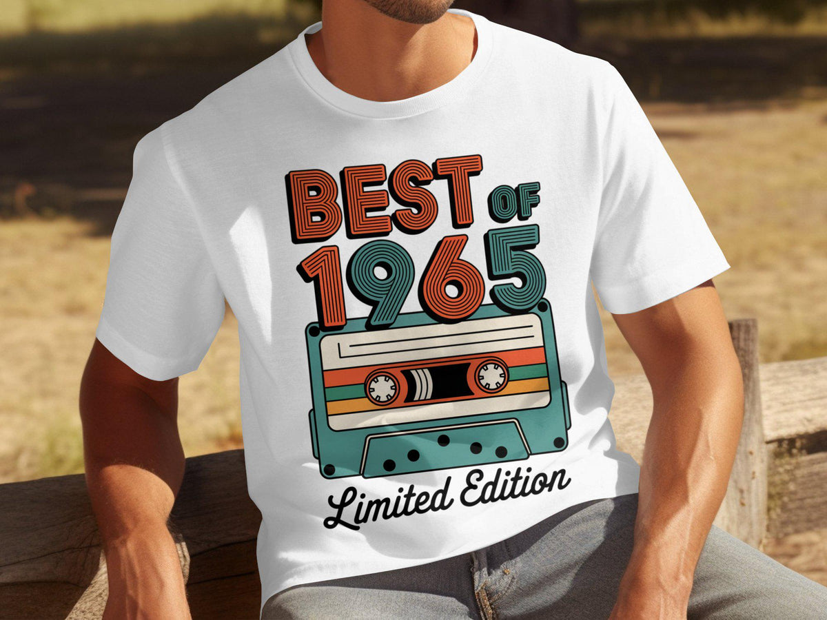 60th Birthday T Shirt Mens Tee Best Of 1965 60 Years Old TShirt Unisex Top Party Shirt Graphic Tee – Easygoing Wear · Great Gift For Fans