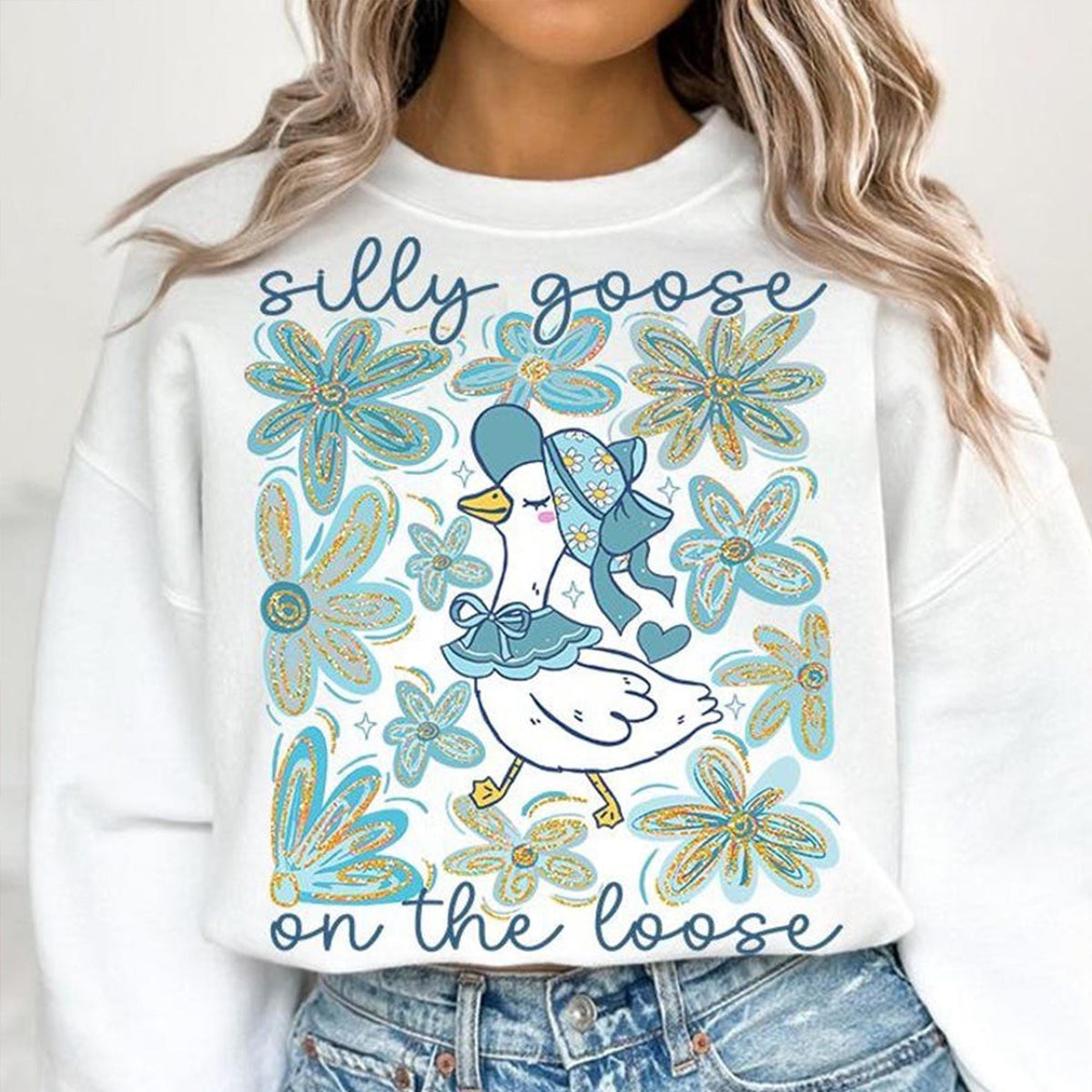 Retro Silly Goose Shirt Silly Goose On The Loose Funny Cowgirl Shirt Funny Western Tee Funny Graphic Tee 90s Aesthetic Shirt Graphic Tee – Bold Style · High-Quality Print