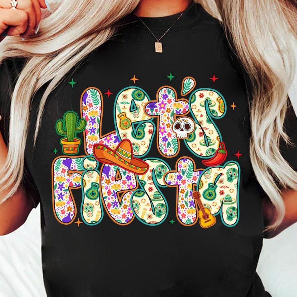 Let39s Fiesta Shirt Cinco de Mayo Shirt Mexican Shirt Fiesta Tshirt Cinco de Mayo Shirt Fiesta Squad Cinco de Mayo Shirt Gift For Her Graphic Tee – Everyday Comfort · Trending Graphic Apparel