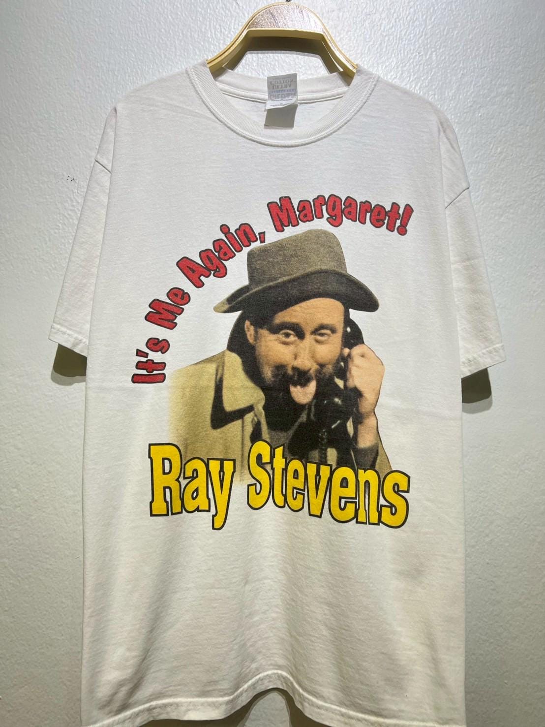 Vintage 90s Ray Stevens quotIt39s Me Again Margaretquot Tee M Comedy Music Graphic Tee – Everyday Comfort · Trending Graphic Apparel
