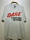 Vintage 90s DARE To Resist Drugs and Violence Tee L Graphic Tee – Easygoing Wear · Must-Have Style