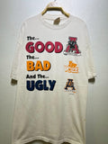 Vintage 90s The Good Bad Ugly College Football Parody Tee XL Graphic Tee – Feel-Good Design · Top Pick For Any Outfit