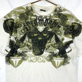 Y2K Throwdown TShirt Size XL White Double Sided Mma Anytime Anyplace Graphic Tee – Easygoing Wear · Perfect For Daily Wear