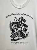 Vintage 90s Festival International De Louisiane T Shirt Lafayette Louisiana Size L Graphic Tee – Aesthetic Look · Trending Graphic Apparel