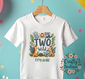 2nd Birthday t shirt Two Wild Shirt Personalised Birthday Gift 2 Year Old Jungle Theme Tee Boys Party T Shirt I am Two Outfit 1239 Graphic Tee – Bold Style · High-Quality Print