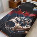 Baseball theme Blanket Limited Edition Gift for Sports Fan Cozy Throw Baseball Theme Home Decor Stadium Blanket Graphic Tee – Everyday Comfort · Great Gift For Fans