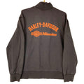 Harley Davidson Sweatshirt High Neck Size XL Slim Brown 14 Zip Milwaukee Sweatshirt – Easygoing Wear · Perfect For Daily Wear