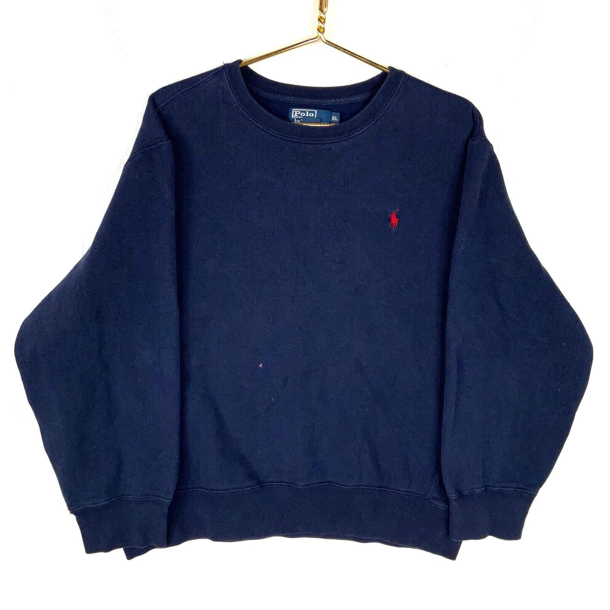 Vintage Polo By Ralph Lauren Sweatshirt Crewneck Size XL Blue 90s Y2K Sweatshirt – Premium Graphic · Must-Have Style