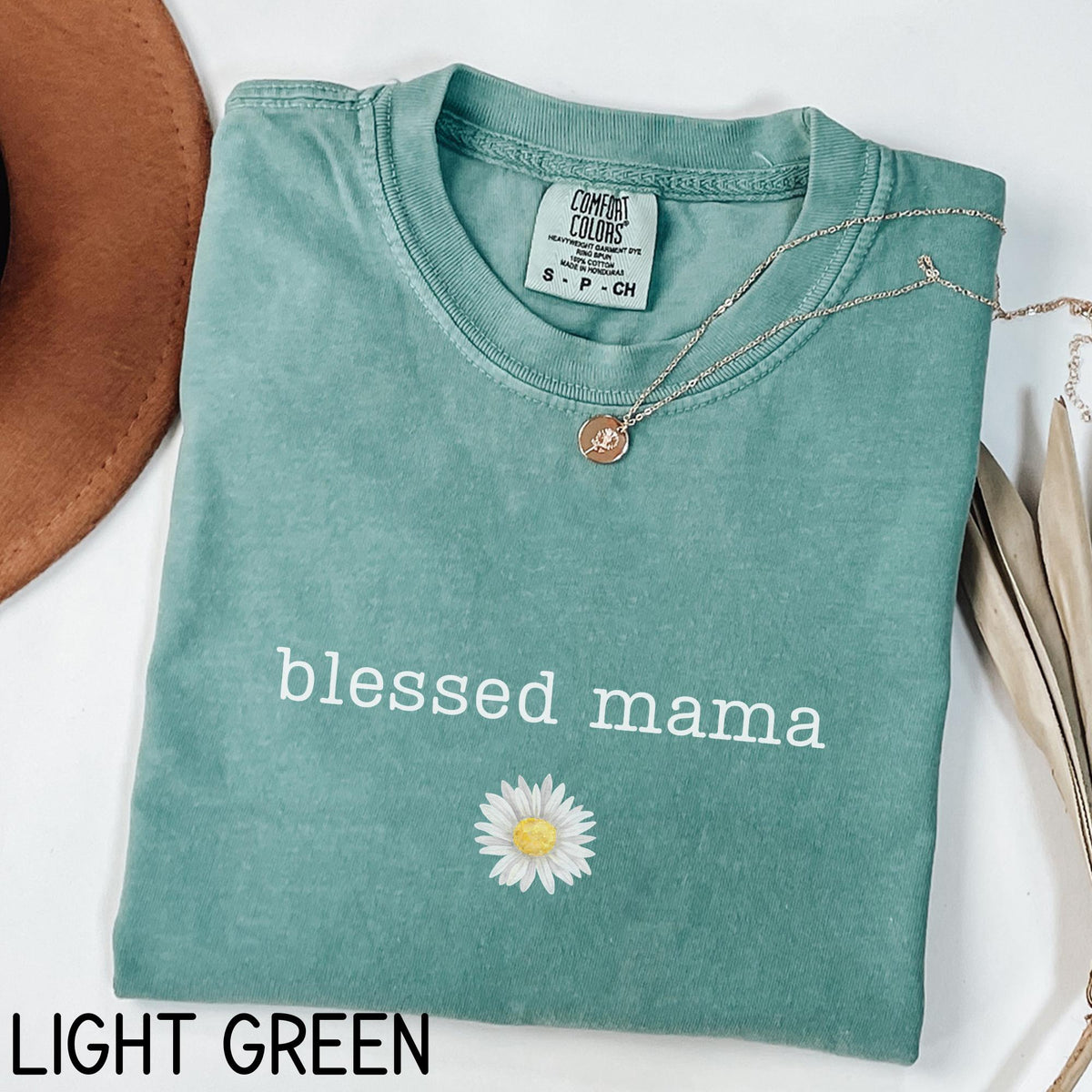Blessed Mama Shirt Daisy Mom Shirt Floral Mama Shirt New Mom Gift Pregnancy Announcement Gift Mom To Be Gift Graphic Tee – Feel-Good Design · Great Gift For Fans