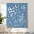 Personalized Pearls and Prosecco Bachelorette Party Welcome Sign Decor Bridal Shower Banner Prosecco and Pearls Custom Bride Photo Backdrop Graphic Tee – Easygoing Wear · Must-Have Style