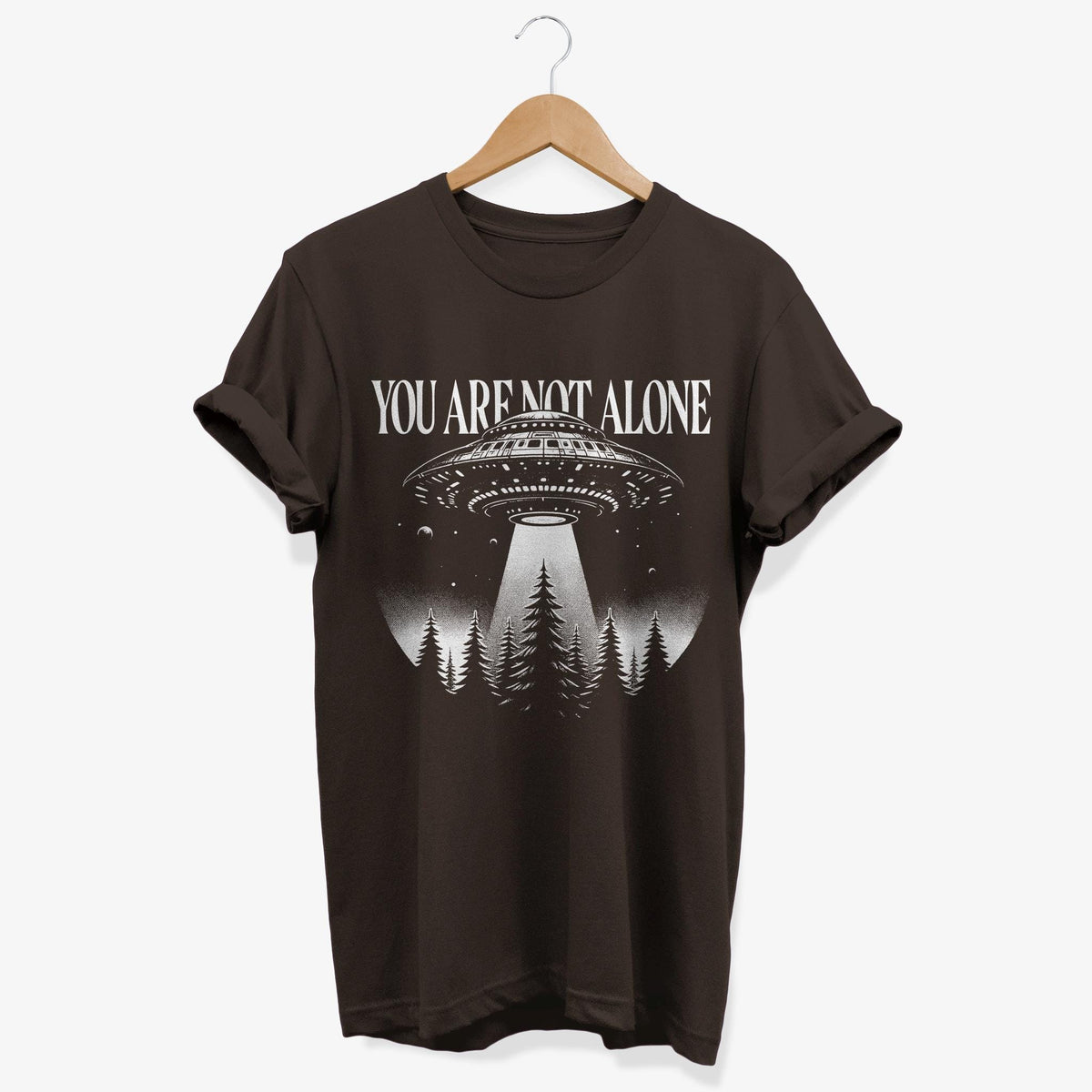 Flying Saucer UFO T Shirt Alien Abduction Graphic Tee Sci Fi Tee for Conspiracy Theory Fans Graphic Tee – Fan Favorite · Perfect For Daily Wear