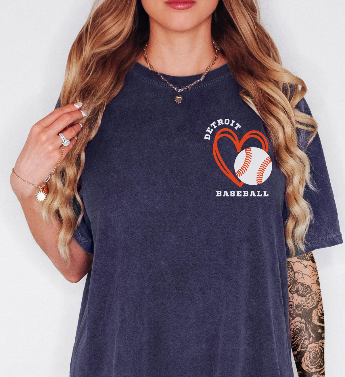 Detroit Baseball Shirt Unisex Baseball T shirt Cute Game Day Tee Detroit Baseball Season Shirt Detroit Lover Gift for Her Graphic Tee – Soft Feel · Top Pick For Any Outfit