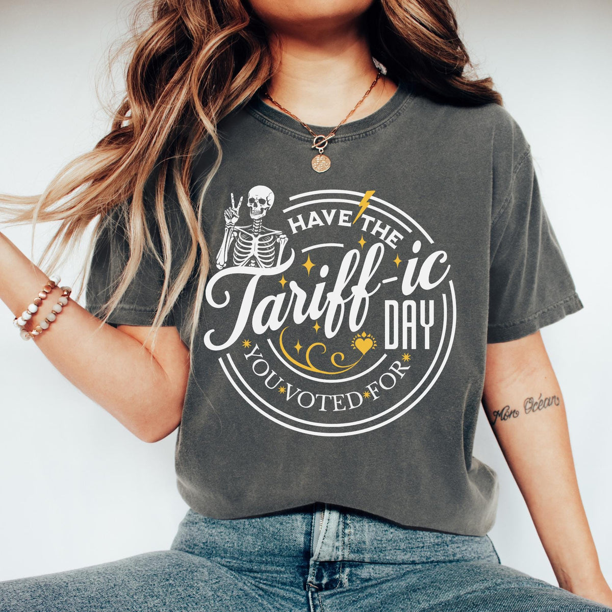Comfort Colors Have a Tariffic Day Tariffs Eat The Rich Anti Trump Anti Trump Shirt Anti Maga Shirt Liberal Shirt Democrat Shirt Graphic Tee – Premium Graphic · Great Gift For Fans