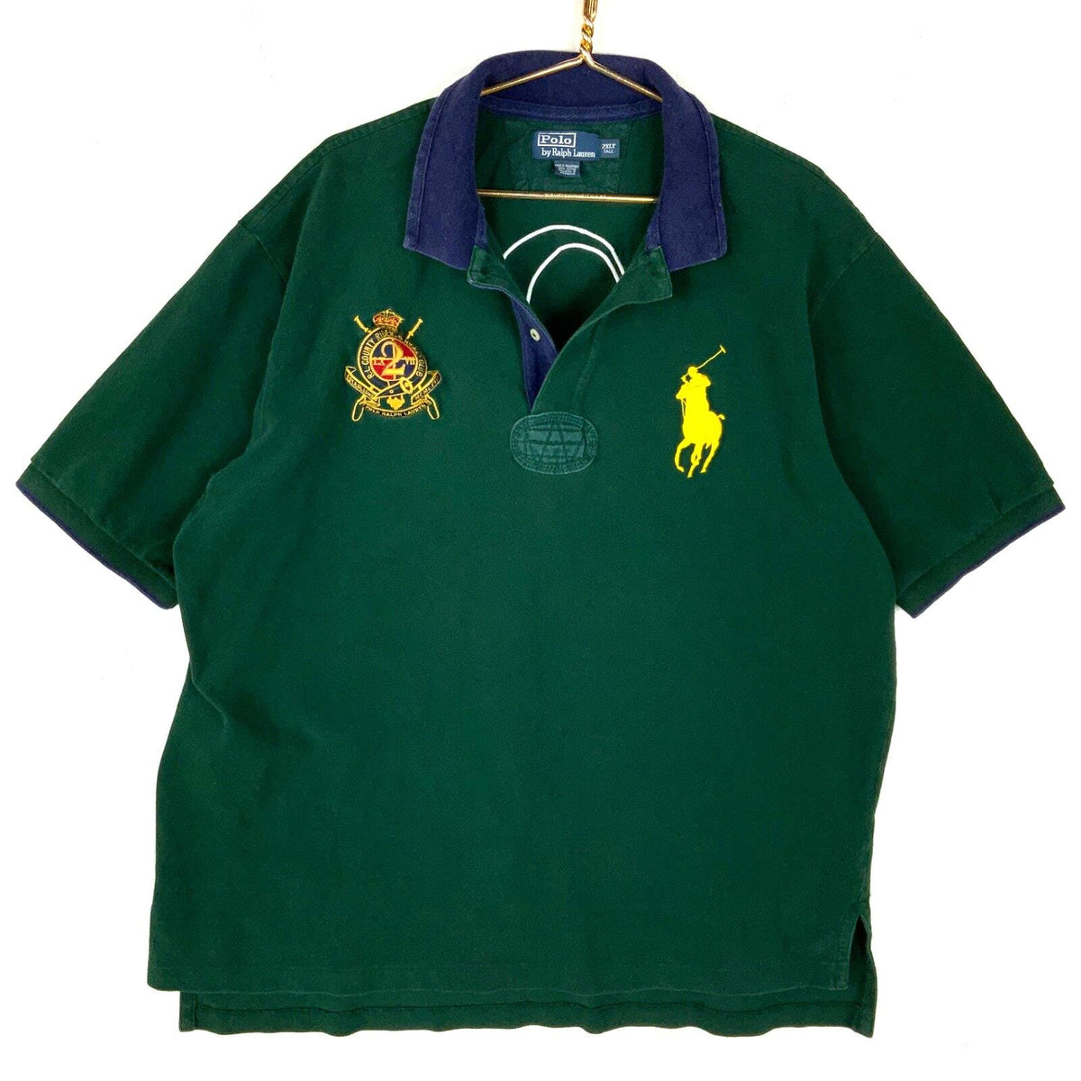 Vintage Polo By Ralph Lauren Rugby Shirt 2XL Tall Green Henley Short Sleeve 90s Graphic Tee – Warm & Stylish · Trending Graphic Apparel