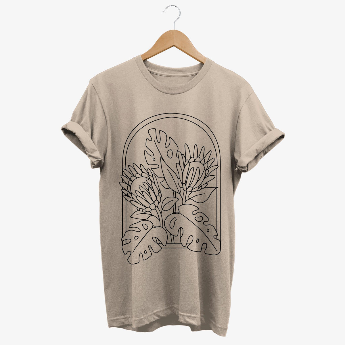 Minimalist Plants T Shirt Line Art Monstera Leaves Tee Gift for Plant Lovers Graphic Tee – Feel-Good Design · Trending Graphic Apparel