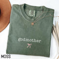Coquette Godmother Shirt Baptism Gift Gift For Godmother Proposal New Godmother Tshirt Godparents Gift Christening Gift Graphic Tee – Feel-Good Design · Great Gift For Fans