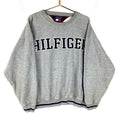 Vintage Tommy Hilfiger Sweatshirt Crewneck Size 2XL Gray Spell Out 90s Sweatshirt – Premium Graphic · Trending Graphic Apparel