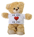 Heart Transplant Gift Heart Recipient Present Heart Transplant Teddy Bear New Heart New Start Graphic Tee – Soft Feel · Top Pick For Any Outfit