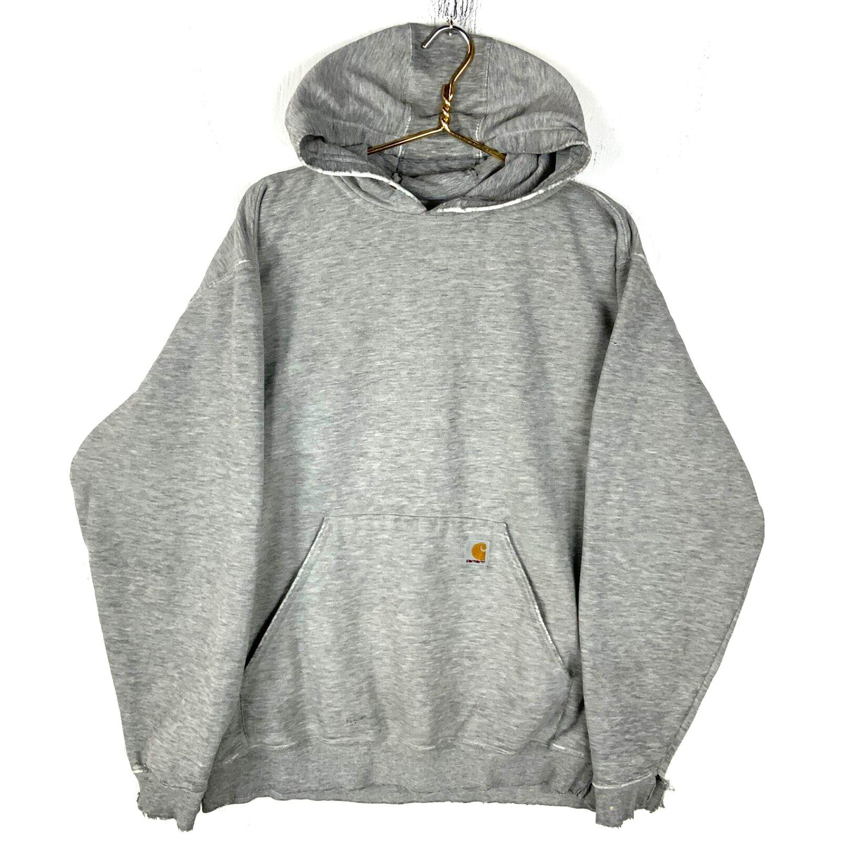 Carhartt Sweatshirt Hoodie Size XL Gray Work Wear Hoodie – Everyday Comfort · Must-Have Style