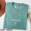 Coquette Indoorsy Shirt Funny Introvert Gift Homebody Shirt Stay At Home Shirt Antisocial Shirt Lazy Day Sarcastic Gift Graphic Tee – Easygoing Wear · Great Gift For Fans