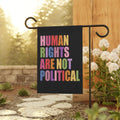 Human Rights Are Not Political Anti Maga Anti Trump Fuck Trump Flag Anti Trump Flag Resist Resistance Liberal Flag Democrat Flag Subtle Anti Graphic Tee – Premium Graphic · Trending Graphic Apparel