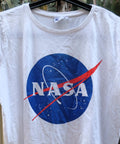 NASA LOGO used female t shirt Graphic Tee – Bold Style · Must-Have Style