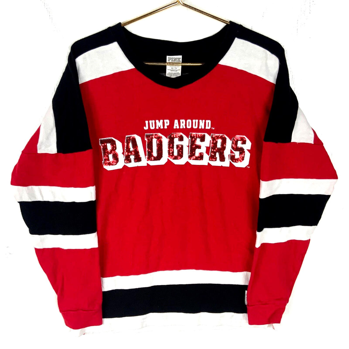 Wisconsin Badgers Victoria39s Secret Women39s Crewneck XS Multicolor 2016 Ncaa Graphic Tee – Soft Feel · Trending Graphic Apparel