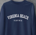 Virginia Beach Crewneck Sweatshirt Womens VA Pullover Souvenir Gifts Sweatshirt – Bold Style · Must-Have Style