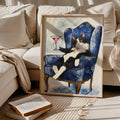 Tuxedo Cat with Martini Art Print Cat Alcohol Poster Cat Painting Kitten Art Funny Kitchen Art PosterGift For Cat LoversCocktail Decor Graphic Tee – Feel-Good Design · High-Quality Print