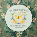 The Yellow Wallpaper by Charlotte Perkins Gilman Feminist Bookish Sticker for American Literature Professor 19th Century Short Stories Graphic Tee – Aesthetic Look · Trending Graphic Apparel