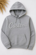 Personalized Puff Print Sweatshirt Custom 3D Raised Text Hoodie Embossed Lettering Gift Cozy Pullover with Custom Text Hoodie – Cozy Vibes · Must-Have Style