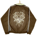 Y2K Billabong Track Jacket Size 2XL Brown Full Zip Surfer Streetwear Graphic Tee – Easygoing Wear · Perfect For Daily Wear