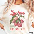 Retro Lychee Shirt Botanical Fruit Shirt Exotic Summer Fruit Shirt Farmers Market Shirt Tropical Fruit Tshirt Graphic Tee – Soft Feel · Top Pick For Any Outfit