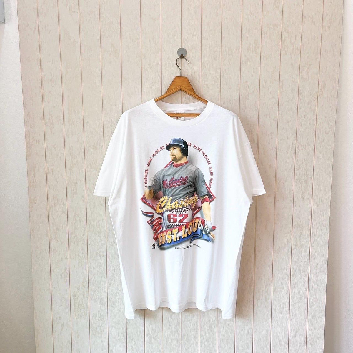 Vintage 90s St Louis Cardinals t shirt vintage Mark McGwire MLB player t shirt vintage All American wear made in USA t shirt size XL Graphic Tee – Premium Graphic · Trending Graphic Apparel