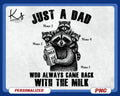 Funny Fathers Day Png Just A Dad Who Always Came Back With The Milk Png Retro Dad Raccoon Shirt Design Came Back With The Milk Png Graphic Tee – Feel-Good Design · Must-Have Style