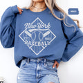 New York Baseball Sweatshirt Crewneck Jumper Unisex Sports Team Clothing Gift for Baseball Fans New York Sport Fan Apparel Gameday sweat Sweatshirt – Premium Graphic · Must-Have Style
