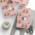 Floral Kitten Lover Wrapping Paper with Flowers and Colorful Rainbow Kitschy 90s Throwback Gift with Butterflies Cat Mom or Cat Dad Gift Graphic Tee – Cozy Vibes · Trending Graphic Apparel