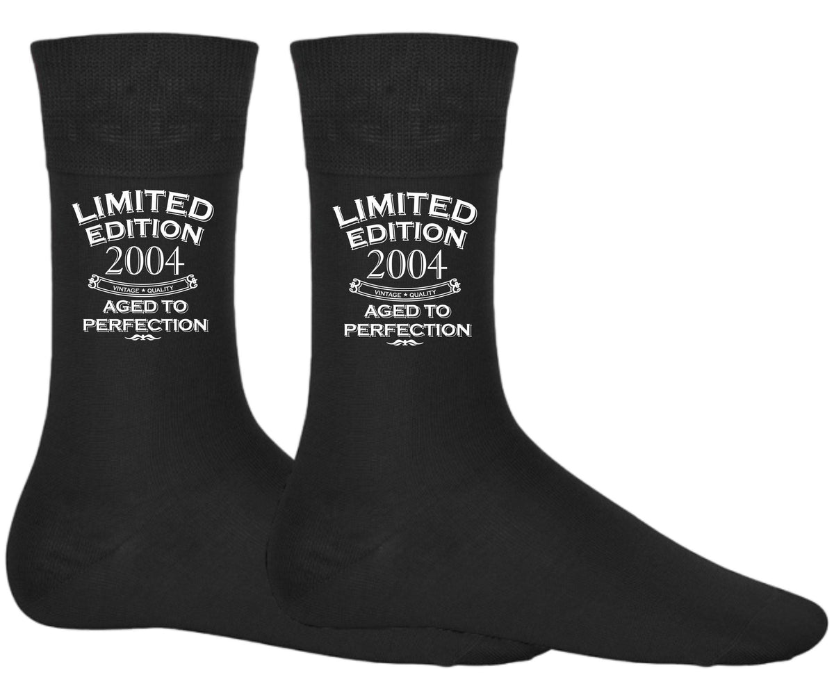 Limited Edition 2004 Socks 21st Birthday Gift Born in 2004 Twenty One Birthday Gift Idea 21 Years Old Birthday Socks Graphic Tee – Fan Favorite · High-Quality Print